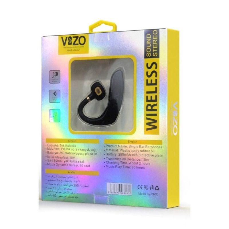 Vizo Pulse Pro Single Ear Bluetooth Headset